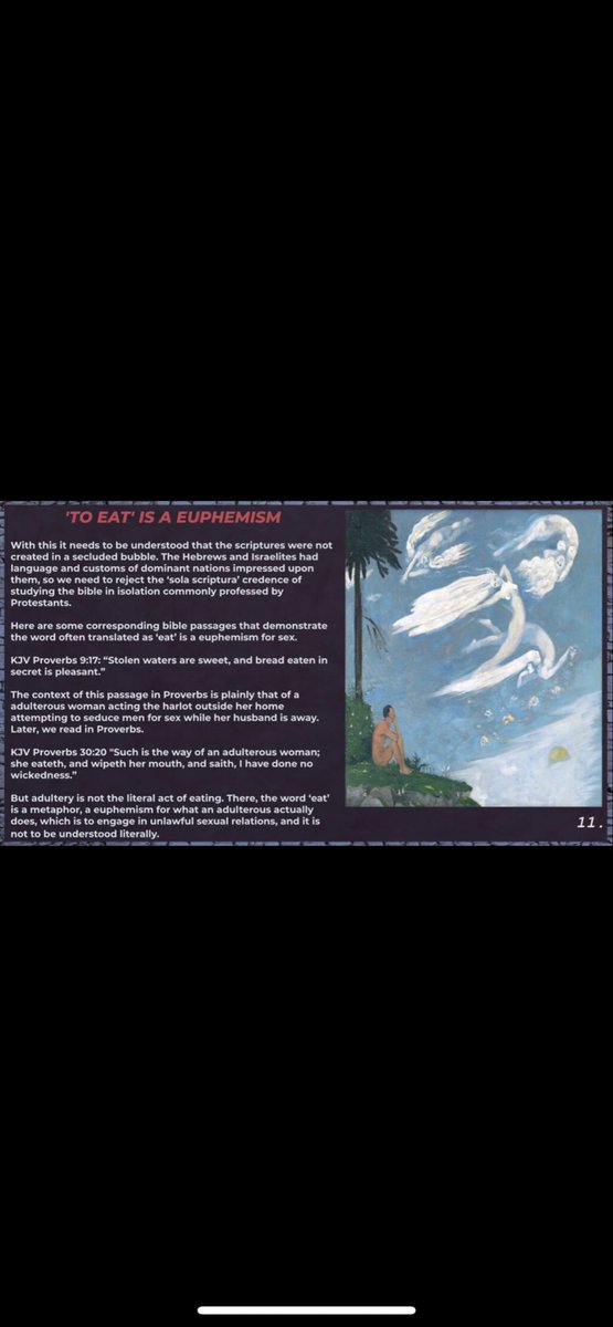 HereticaLogos's tweet image. No it is code for read the Bible in its proper context according to its original definitions. Something you clearly know nothing about lol.