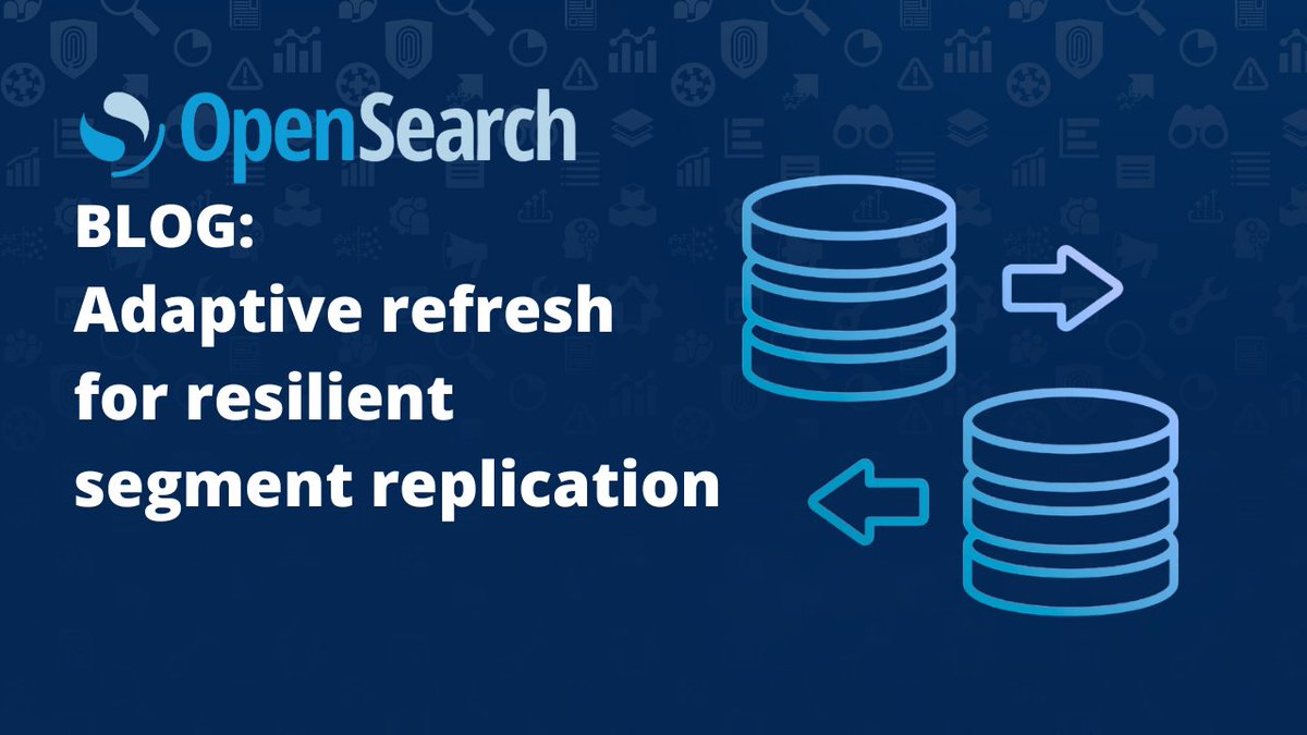 OpenSearchProj's tweet image. New blog alert! 🚨

Want to see how modern systems keep index updates in sync across every replica? 🧩 Dive into the blog to learn how real-world engines handle constant changes in products, prices, documents, and more. 

👉 Read now! hubs.la/Q03VNW4f0 

#OpenSearch #Search…