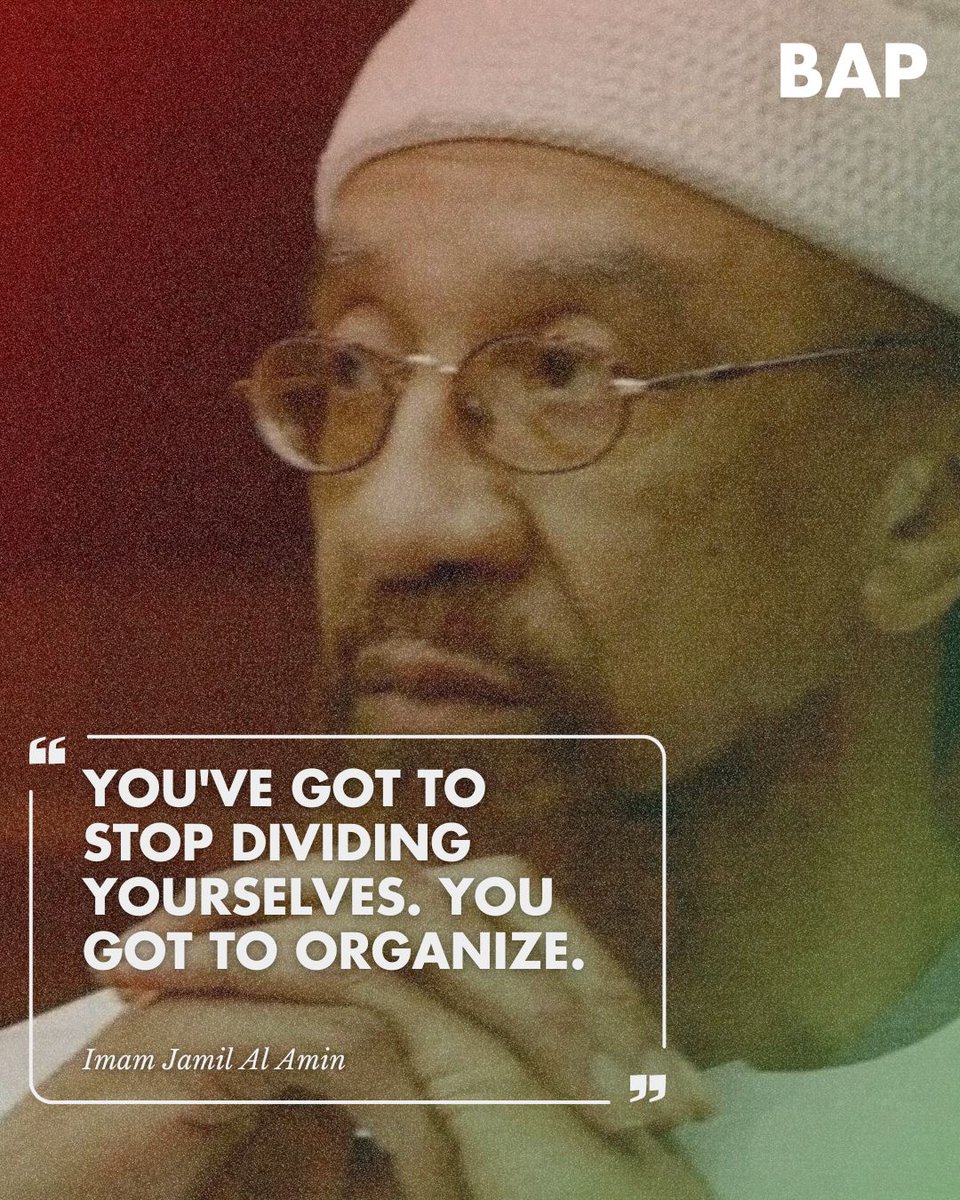 Blacks4Peace's tweet image. To speak of Imam Jamil Al-Amin (formerly H. Rap Brown) is to speak of a life lived in courageous chapters. He was, as he famously declared, &quot;a revolutionary,&quot; and his very existence was a challenge to the violent architecture of white supremacy. 
blackallianceforpeace.com/bapstatements/…