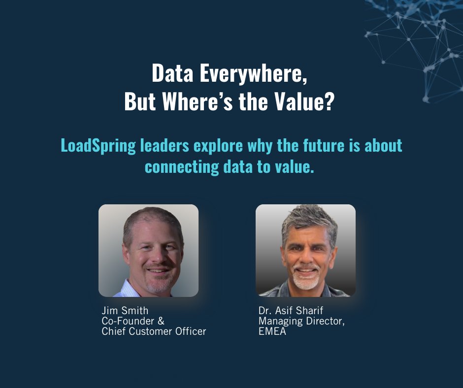 LoadSpring's tweet image. Nov 2025: Industry insights show a clear shift—from collecting data to connecting it to value. Teams drown in unused data; IT leaders see the limits of static models. Read: Death of the Data Warehouse &amp;amp; Finding Meaning in Metrics: hubs.ly/Q03VNQyg0
 #LoadSpring #UPP