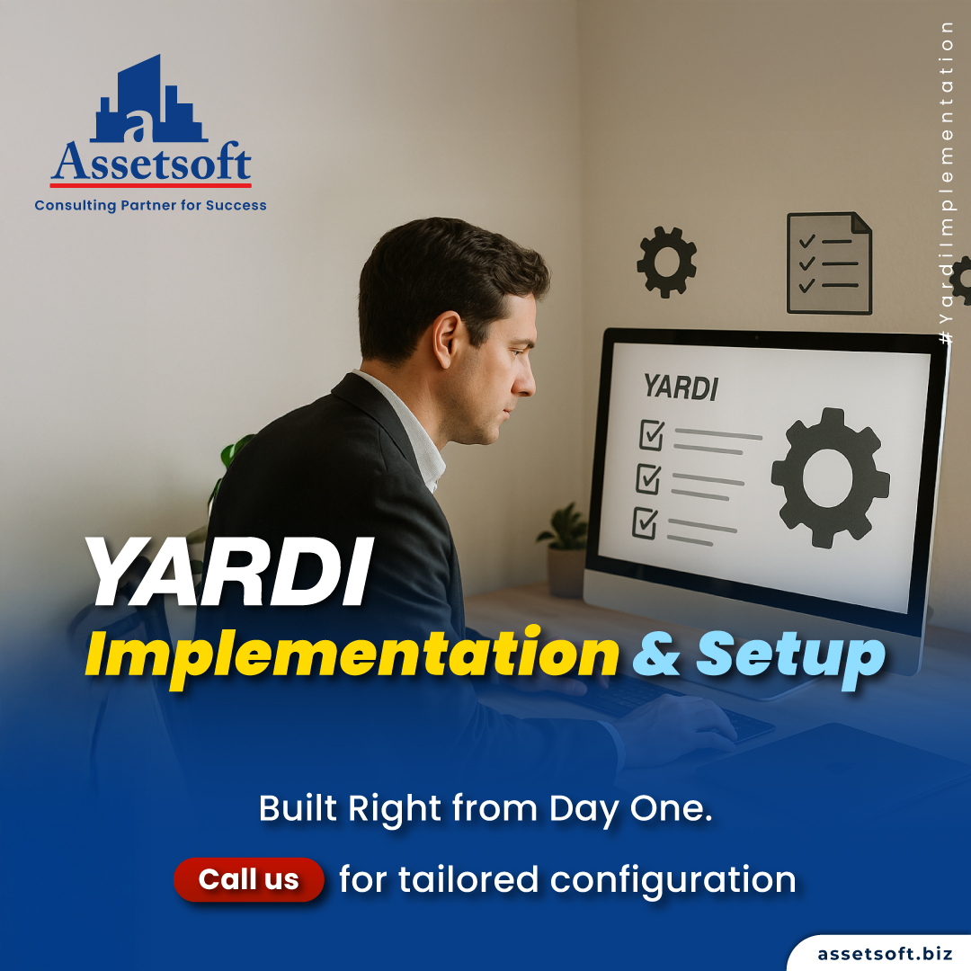 AssetSoft's tweet image. @Yardi works best when it’s built right from day one.
Assetsoft delivers clean implementation, optimized modules &amp;amp; tailored configuration for your real estate operations.

#Assetsoft #Yardi #PropTech #RealEstateTech #Implementation #PropertyManagement
