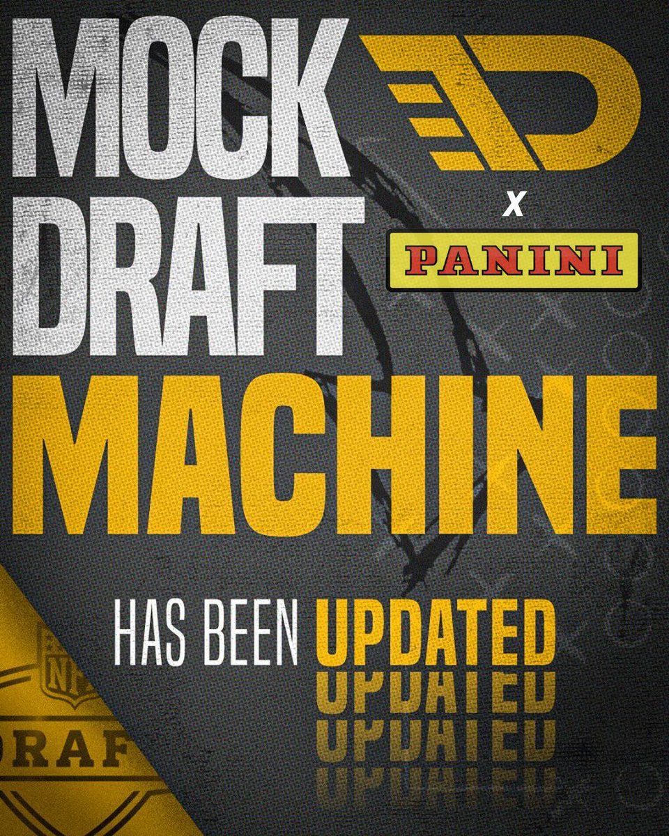 TheDraftNetwork's tweet image. This week&apos;s Mock Draft Machine updates are now live! There&apos;s no better time to fix your franchise.

Get your mock drafts rolling now inside the @PaniniAmerica MDM: thedraftnetwork.com/draft/start