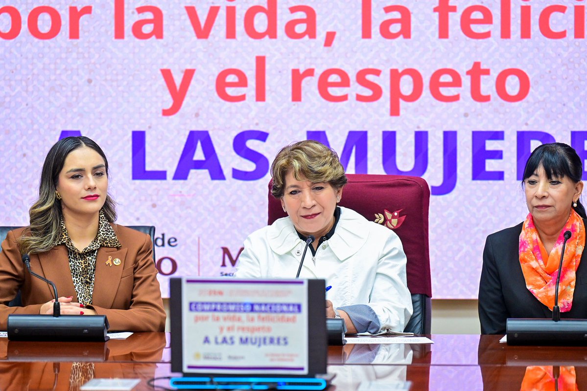 delfinagomeza's tweet image. 💜 🧡 Reconocer que una vida plena, segura y de igualdad sustantiva debe ser una realidad para todas, es nuestra reflexión en tiempos de mujeres. 

En enlace a la #MañaneraDelPueblo reiteramos a la presidenta de México, que desde el #EdoMéx refrendamos nuestra convicción de…
