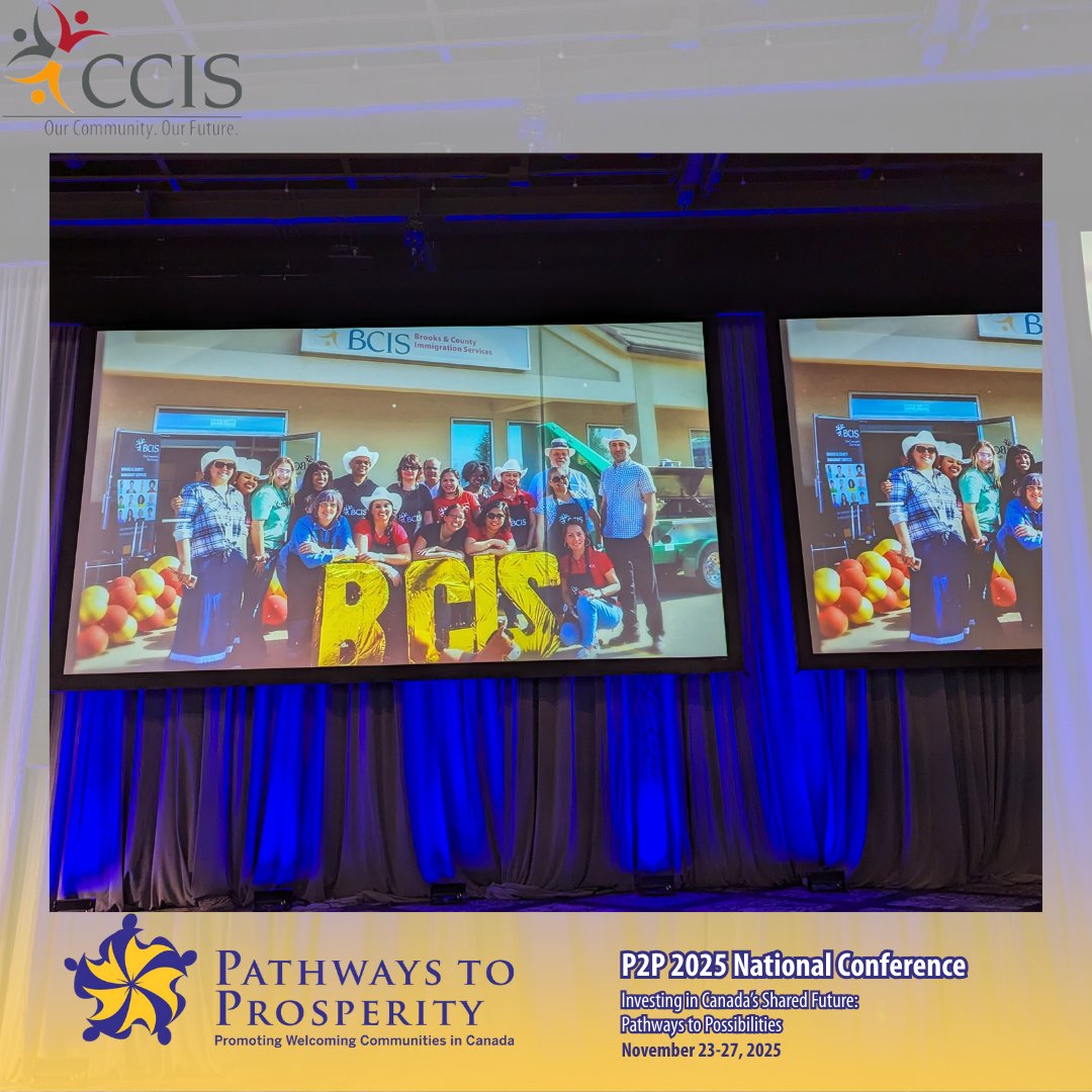 CCISAB's tweet image. From Halifax, our team is proud to join settlement practitioners, immigration professionals &amp;amp; research institutes at the @P2PConnects #P2PConference . Excited to share ideas &amp;amp; bring back insights to strengthen programs for newcomers.
ow.ly/O3lt50XxCwV
#vvpconference #CCIS