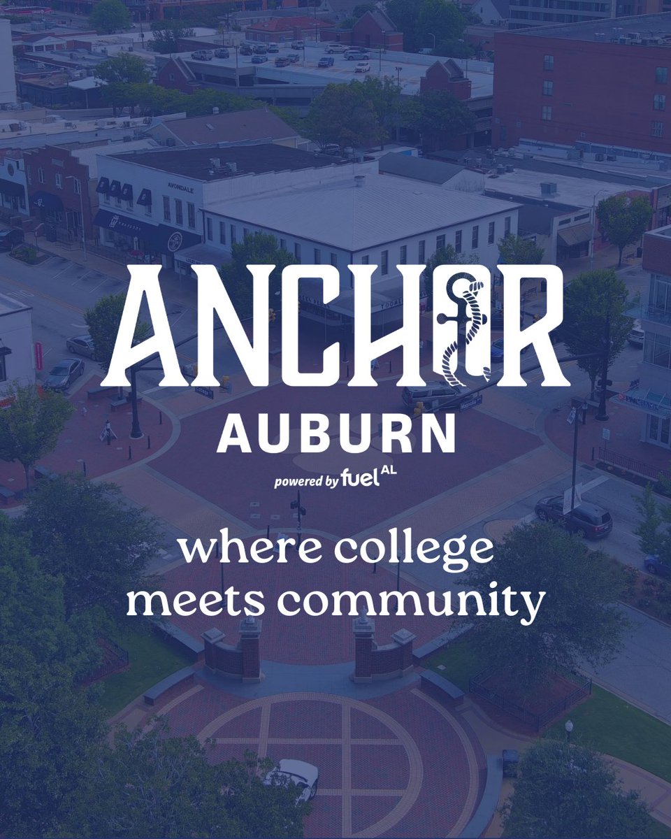 CityofAuburnAL's tweet image. Ready to plug into Auburn? ⚓

Join Anchor Auburn’s FREE five-session program designed to help college students build their network, explore career paths and experience the best of our community.

Apply by Dec. 1! auburnal.gov/economic-devel…