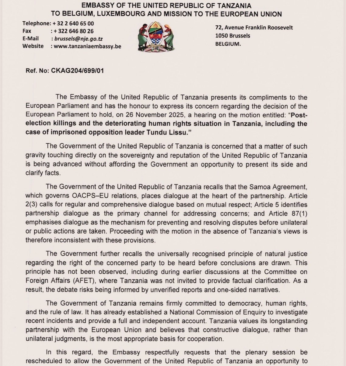 JamiiForums's tweet image. Novemba 25, 2025: Mojawapo kati ya mijadala mingi inayoendelea kujadiliwa ndani ya JamiiForums.com 📌