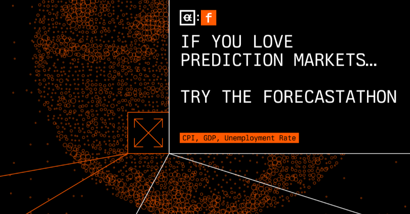 autonity_'s tweet photo. If you enjoy prediction markets, try this.

The Forecastathon goes beyond binary prediction and into continuous time-series forecasting. Simple, structured, and focused.

Join the Forecastathon 👇