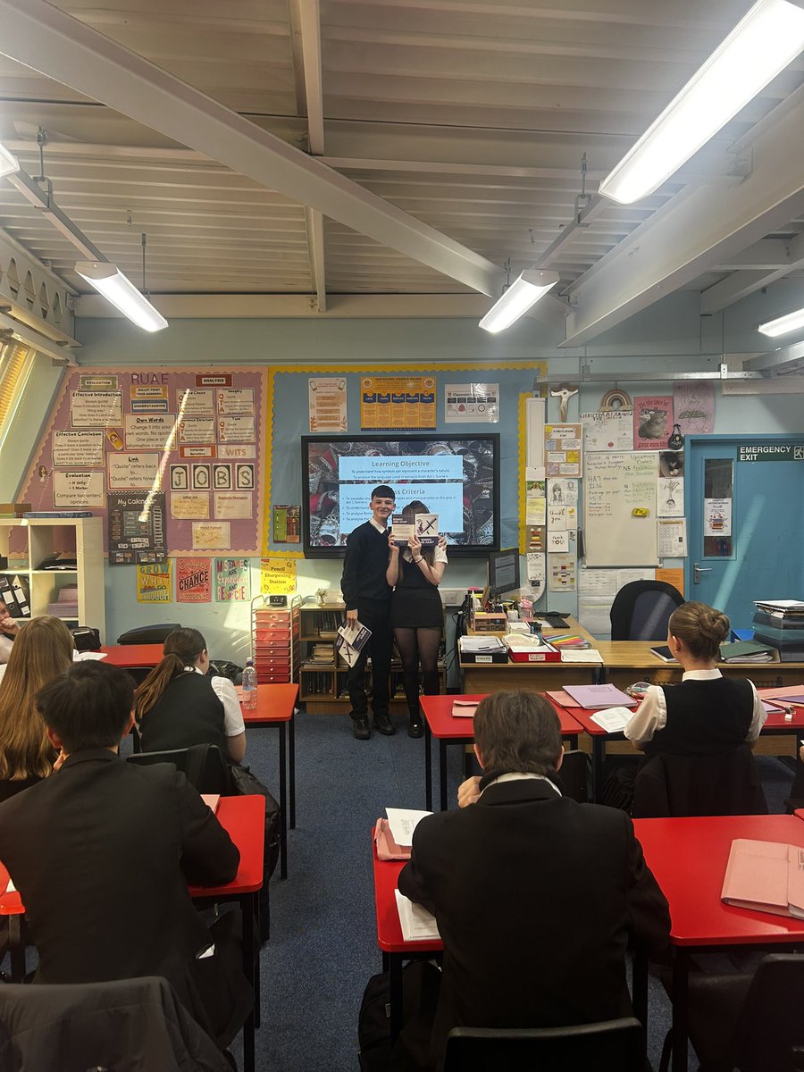 MissPye3's tweet image. Getting ‘Romeo and Juliet’ up on its feet in class today with S3! Act 1, Scene 5: the scene where Romeo and Juliet first meet. ❤️🎭