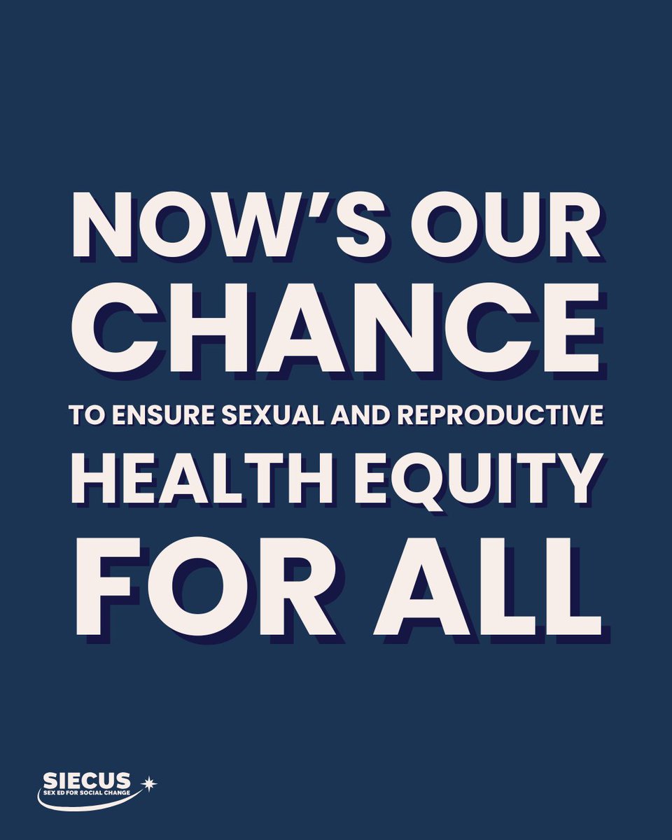 SIECUS's tweet image. Now&apos;s our chance to FIGHT BACK against rollbacks and ensure reproductive and sexual health equity FOR ALL✊

Make your voice heard 👇
siecus.org/urge-congress-…

#SexEdForAll #ReproductiveJustice #HealthEquity