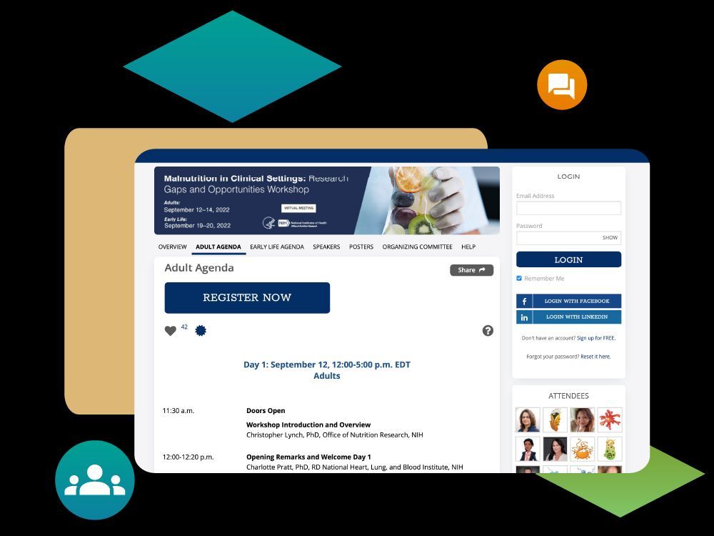 getchati's tweet image. Chati is transforming the world of online events, one conference at a time. Explore our powerful features designed to keep your attendees engaged from start to finish. buff.ly/wUWiY7G