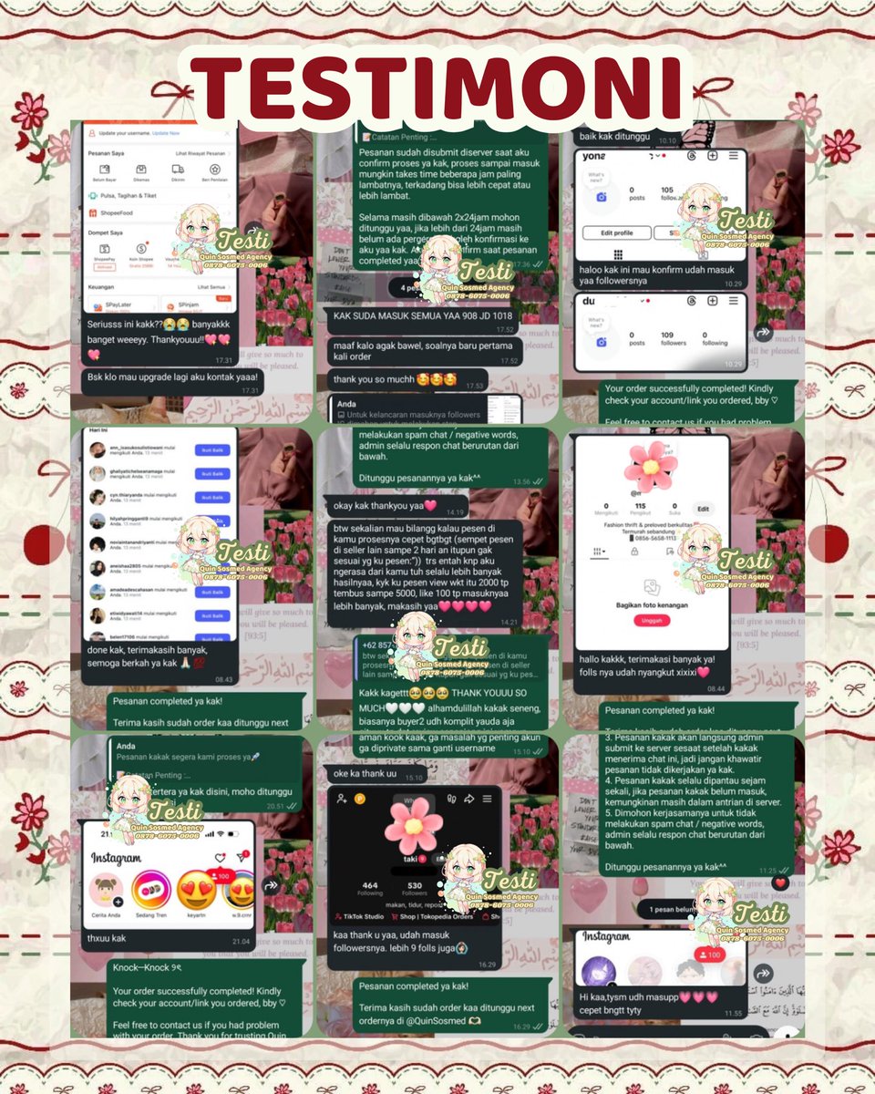 REI03 / jual followers ig tiktok shopee indo tweet media
