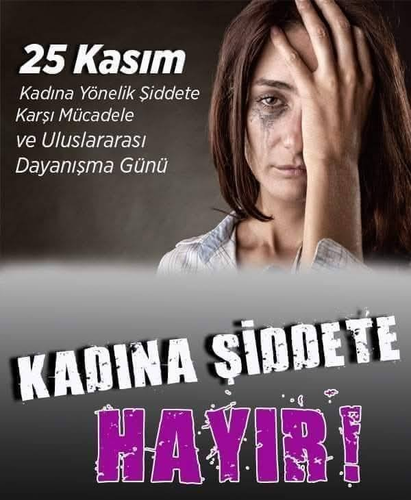 " Eşit ve Özgür bir yaşam için,
- Sessiz kalma, 
- Görmezden gelme! "

Aklı başında olan herkesin bu konuya duyarlı olması gerekiyor.‼️

#KadınaŞiddeteHayır!