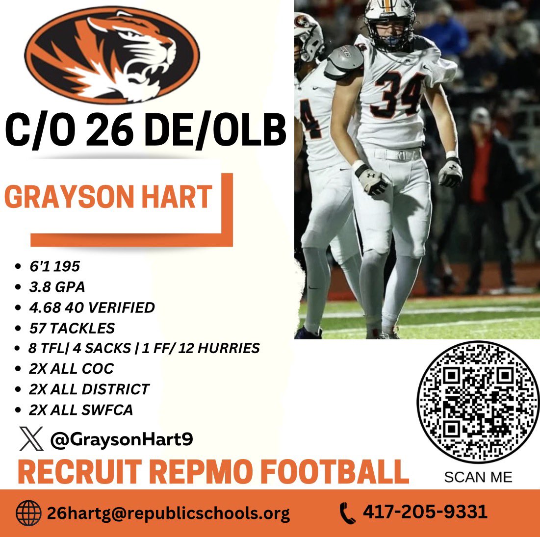 Recruit Republic Tigers FB tweet media