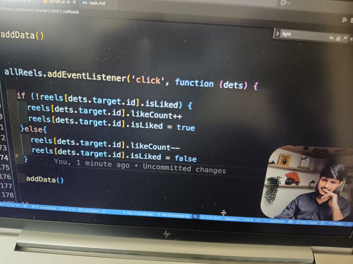 Rakesh_Gowda1's tweet image. Actively learning Advanced JS &amp;amp; DOM concepts to strengthen my core frontend skills. Working on practical mini-projects to understand the browser environment, events, selectors, and component behavior.#JavaScript
#AdvancedJavaScript
#DOMManipulation
#WebDevelopment
#FrontendDev