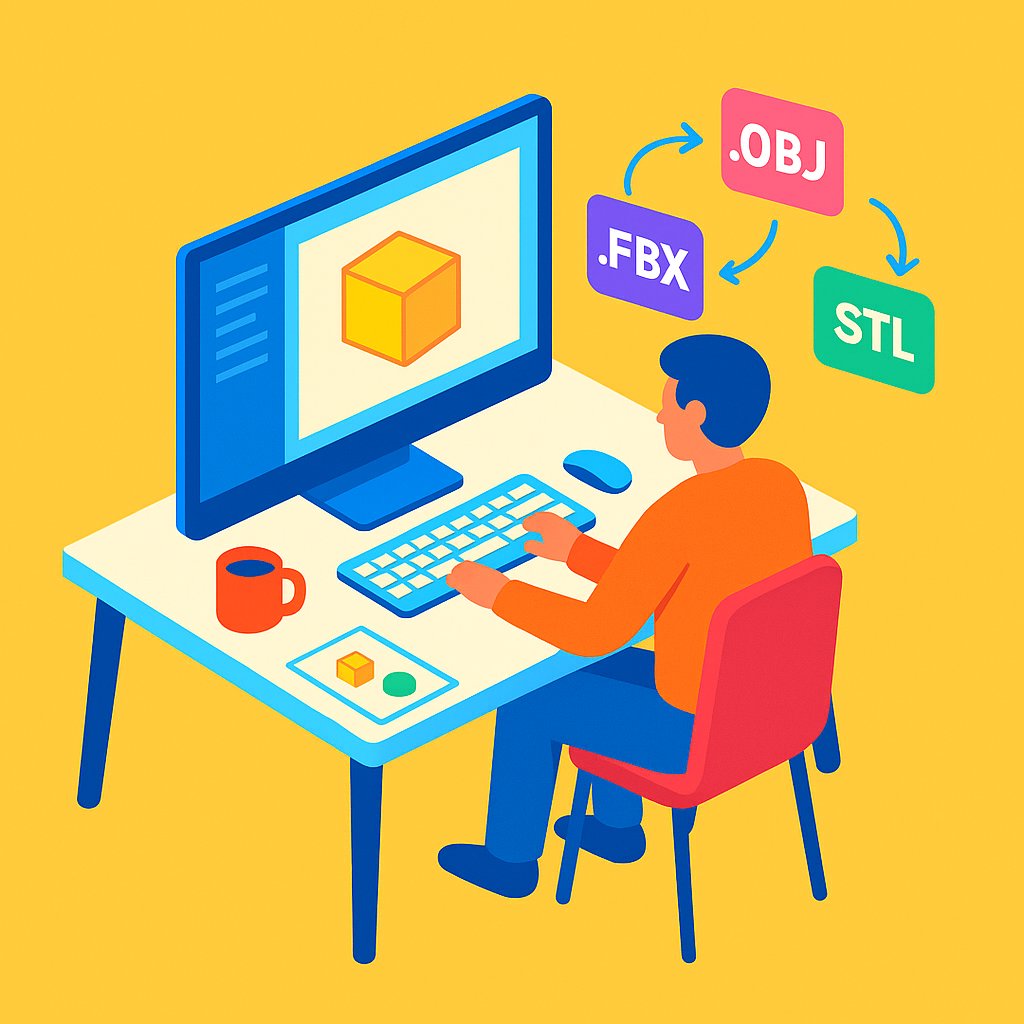 zamzar's tweet image. Do you work with 3D file formats? You can now convert your 3D files with our online tool, making it easier than ever to switch between the formats you need for different programs.

blog.zamzar.com/2025/11/25/the…