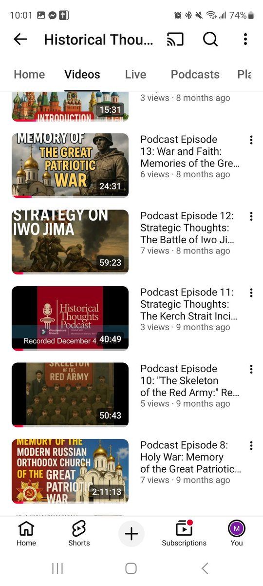 ChristianBasar's tweet photo. Starting yesterday, I made AI-generated thumbnails for the podcast episodes on YouTube. I feel there's a risk of them being "AI slop;" checking spelling and redoing prompts are important!  But I'm happy with these. I promise you that it is me in the episodes! https://t.co/odrjIn3JmG