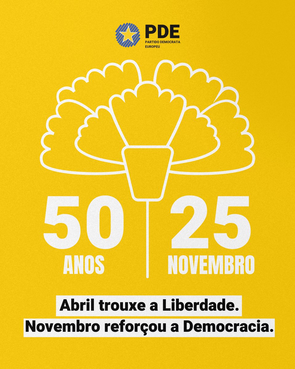 O PDE assinala a acção democrática do Grupo dos Nove e dos oficiais que os apoiaram, decisiva para consolidar a democracia e evitar uma guerra civil. 

O 25 de Novembro reforçou paz e democracia, mas nunca deve ser usado contra o 25 de Abril.