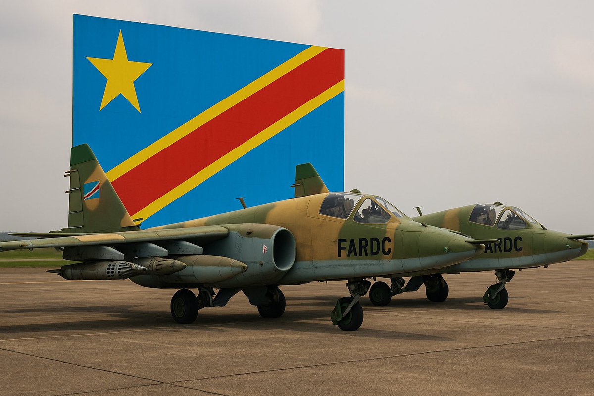 Cap_Brave's tweet image. Merci infiniment à nos pilotes de Sukhoï Su-25/35 des #FARDC! J’espère que vos frappes bien précises et parfaitement coordonnées sur tous fronts leur ont donné une sacrée leçon: ceux qui veulent troubler la paix n’ont plus qu’à regarder à la porte la #RDC ne plaisante pas. 🇨🇩✈️
