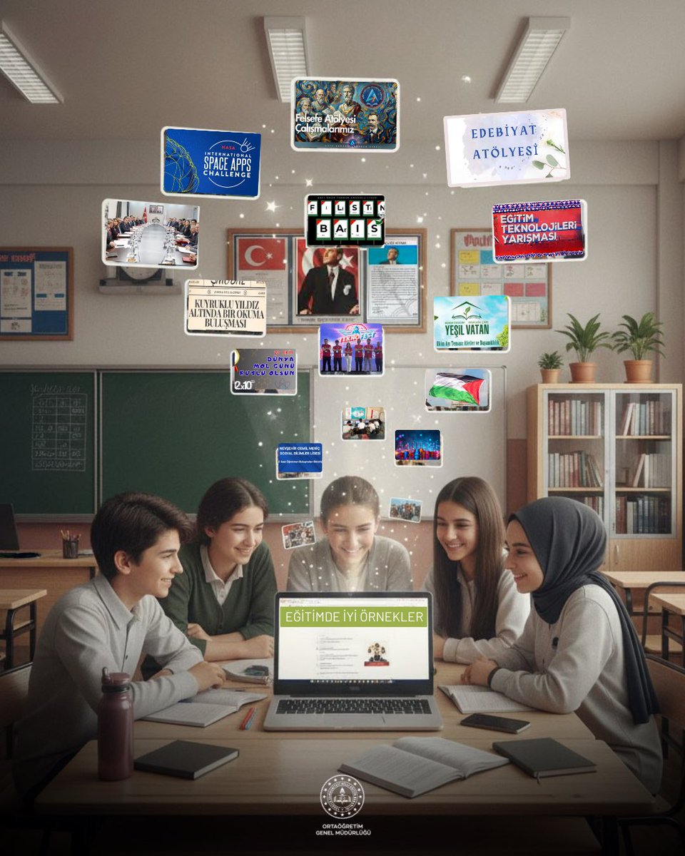 HoustonEgitim's tweet image. 📣 Eğitimde İyi Örnekler Paylaşılıyor!  

Öğrencilerimiz, öğretmenlerimiz ve okul yöneticilerimiz tarafından geliştirilen yenilikçi uygulamalar, başarı hikâyeleri ve örnek çalışmalar, okullar arası etkileşimi artırmak ve girişimci bir eğitim ekosistemi oluşturmak amacıyla…