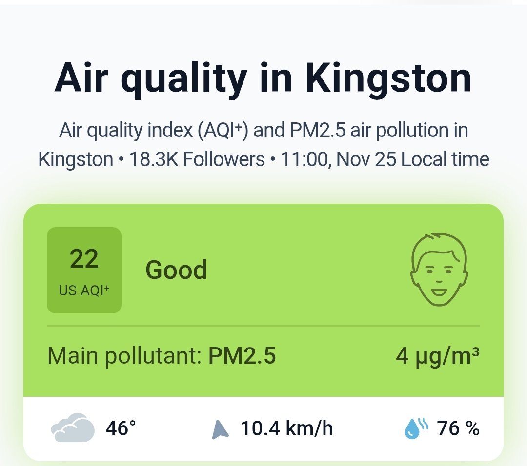 nikenara's tweet image. Apakah kualitas udara memang benar2 berpengaruh thd kesehatan?
Waktu di Cikarang dikit-dikit batuk pilek, setahun bisa 2-3 kali
(Mungkin karena byk jajan sembarangan juga + kena hujan)
Alhamdulillah disini 💪💪
Semoga ke depan senantiasa strong
*Review setelah 1 tahun