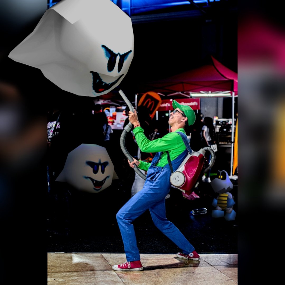 ALVComics's tweet photo. Pronto habrá más detalles y más importante, más contenido de su fontanero favorito 😉✌🏻

Sin más que añadir, See you next Time 🎶

@CaracasComicCon #luigi #luigimansion #supermariobros #mario #newsupermariobros #nintendo #cosplay #cosplayer #cosplayphotography. https://t.co/25aQzUQjWP