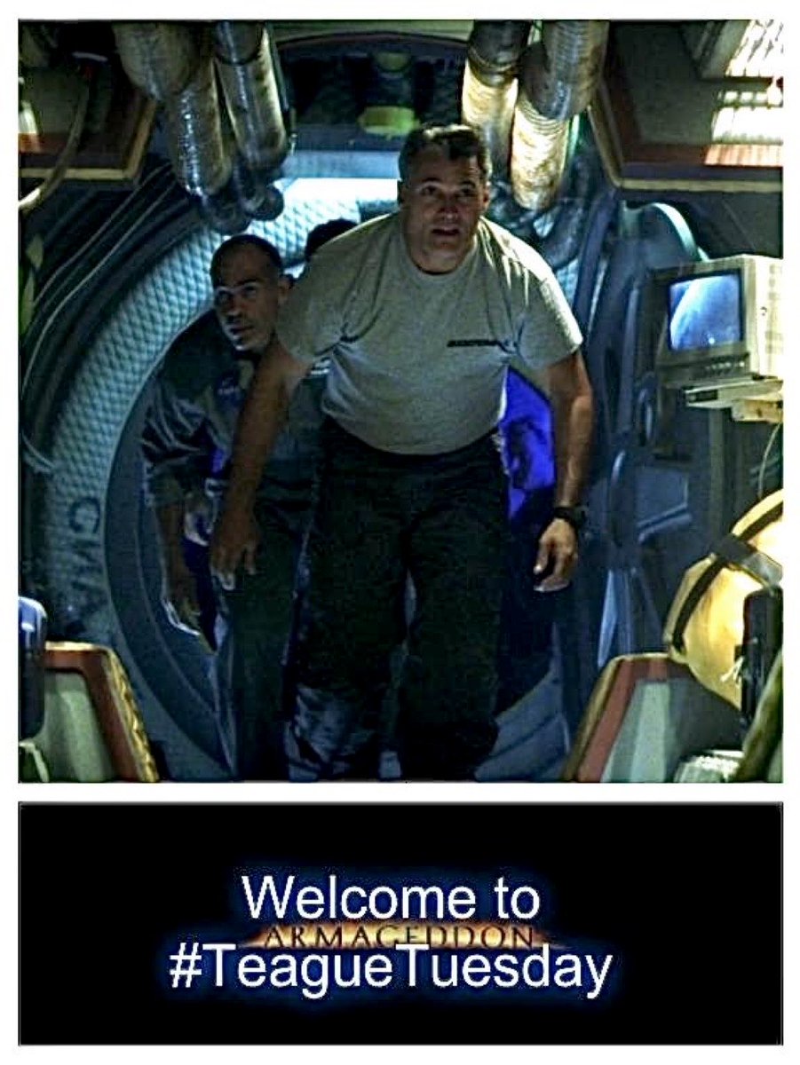 MarshallRTeague's tweet photo. Oh Tuesday ..It’s THAT Time
Welcome to
#TeagueTIME #TeagueTuesday
“Houston, This is a Kick Ass Ride” #ColonelDavis in #Action #Thriller #Film
#Armageddon 😏 https://t.co/872YhZqp3i