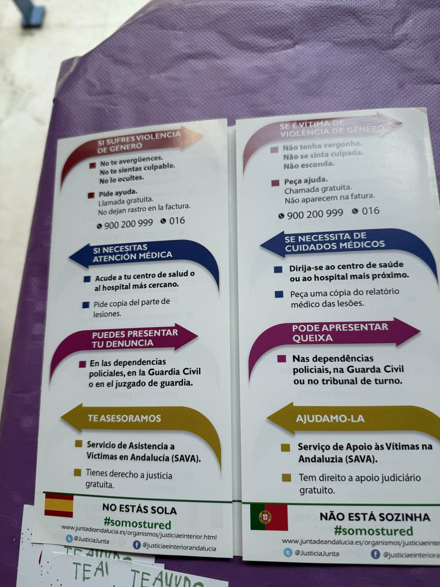 CSPuertoTorre's tweet photo. Hoy Día Internacional contra la #ViolenciaDeGénero     @SaludAPMalaga @CSPuertoTorre @mhorcajo0808 #trabajosocialsanitario https://t.co/mBSVe9WJxe