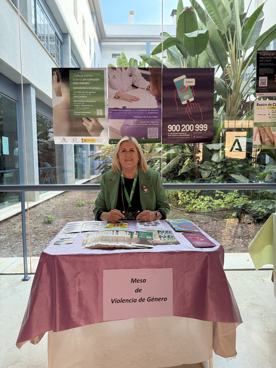 CSPuertoTorre's tweet photo. Hoy Día Internacional contra la #ViolenciaDeGénero     @SaludAPMalaga @CSPuertoTorre @mhorcajo0808 #trabajosocialsanitario https://t.co/mBSVe9WJxe