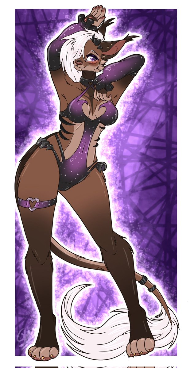 ✨  Day 18, Will strikes a pose for you :3

🇨🇵 Jour 18, Will prend la pose pour vous :3 

#furryart #furryartist #furry #furryfandom #fursonaart  #DressupTober2025