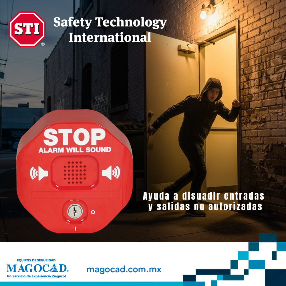 MAGOCADMX's tweet image. El Exit Stopper®, altamente eficaz, puede servir como una alarma de puerta económica y ayudar a prevenir robos, alertándole de cualquier entrada o salida no autorizada a través de las puertas de salida de emergencia.