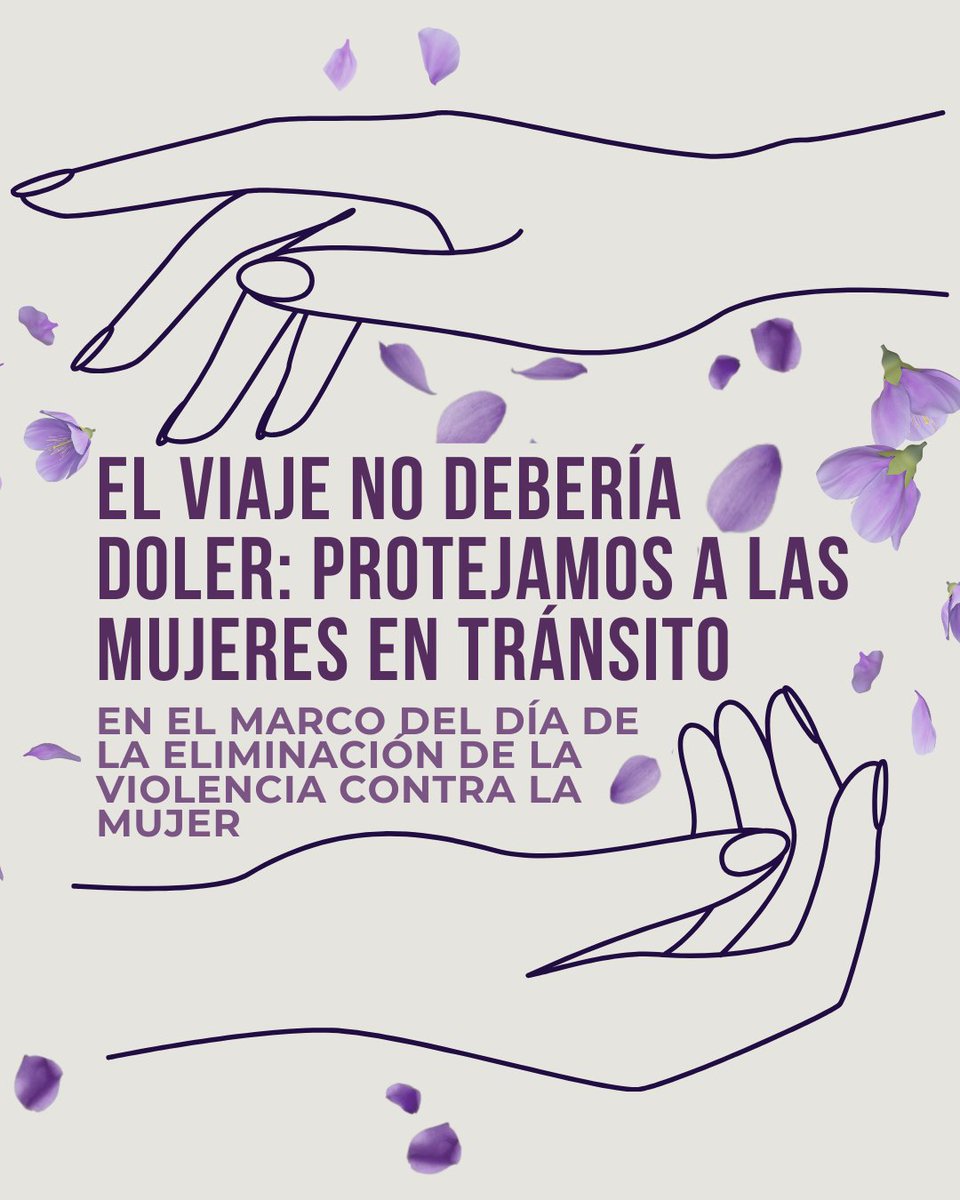 📅 El 25 de noviembre fue proclamado por la ONU el Día Internacional de la Eliminación de la Violencia contra la Mujer en 1999. 

A propósito de este día, te proponemos reflexionar sobre la relación entre migración y género 🪡