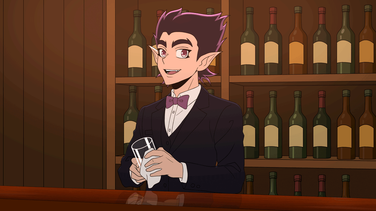 Eterdiversum's tweet image. Heeey guys! We’re continuing to work on the new animation - it’s going to be higher quality than the previous ones, and I really hope you’ll like it. The theme of the new short is a bar! 🍸✨
#Indieanimation #indieanime #diversum #webtoon