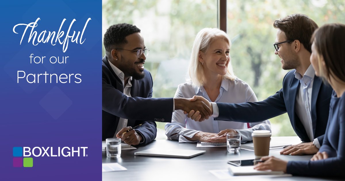boxlightinc's tweet image. Today we’re spotlighting our incredible reseller partners. 🙌 

Thank you for helping us bring Boxlight solutions to more classrooms and organizations. 

#PartnerAppreciation #Boxlight