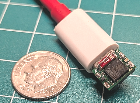 adafruit's tweet image. f32, an extremely tiny ESP32-C3 board on a USB-C connector 
blog.adafruit.com/2025/11/25/f32…