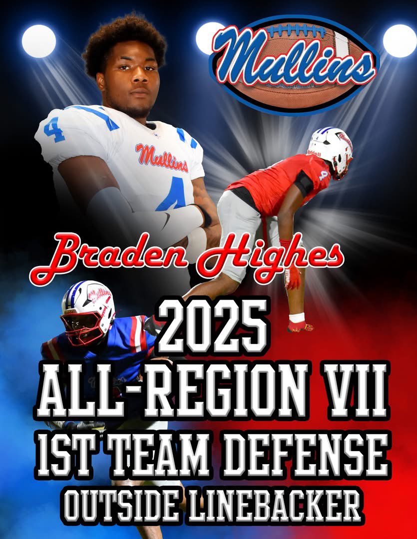 AGTG 🙏🏾 1st team All-Region <a href="/Aucs_football/">Mullins High School Football</a> <a href="/CoachOxendine4/">Jeremy Oxendine</a> <a href="/HighSchoolBlitz/">High School Blitz</a> <a href="/peedeesportss/">Pee Dee SC High School Sports Page</a> <a href="/AndreLittlejo18/">Andre Littlejohn</a>