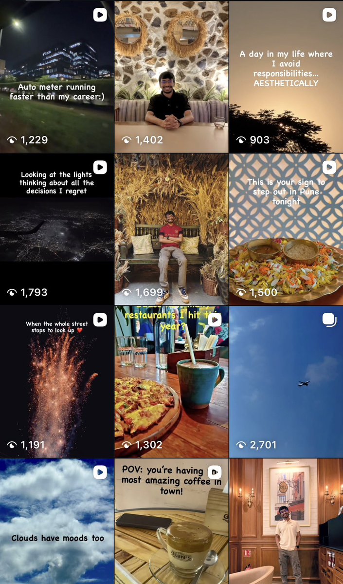 pranavthedev_'s tweet image. It seems I’ve been posting more reels lately