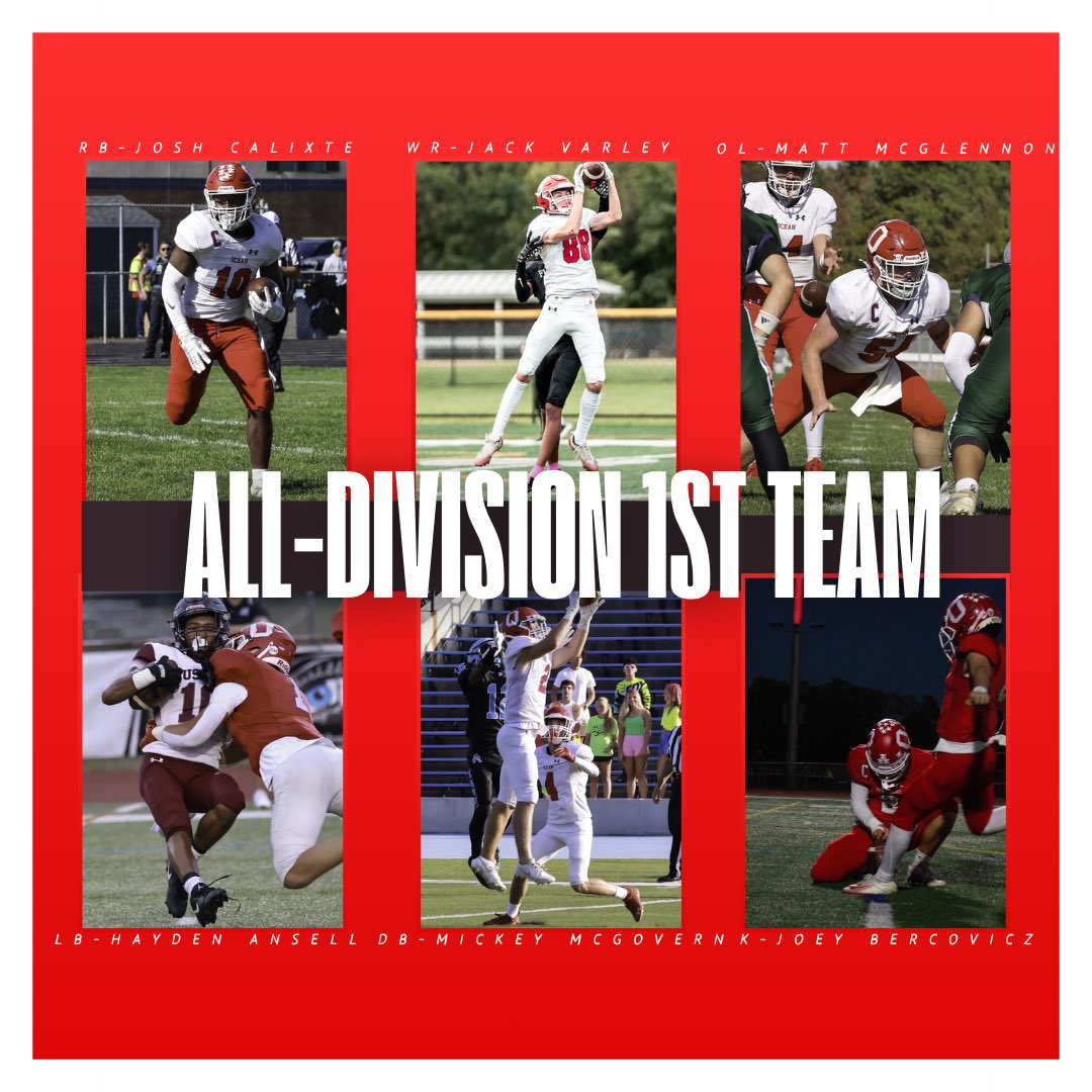 BigRedBoosters's tweet image. Congratulations to our Big Red Spartans on earning First Team All-Division honors! 🔥🏈
#SpartanPride #BigRed @JoshCali10 @Ansellhayden1 @MattMcGlennon26 @JoeyBerc @mickey_mcgovern