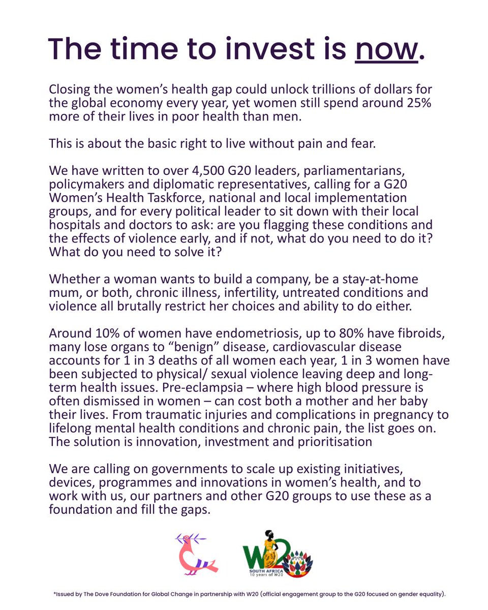 The Dove Foundation for Global Change tweet media