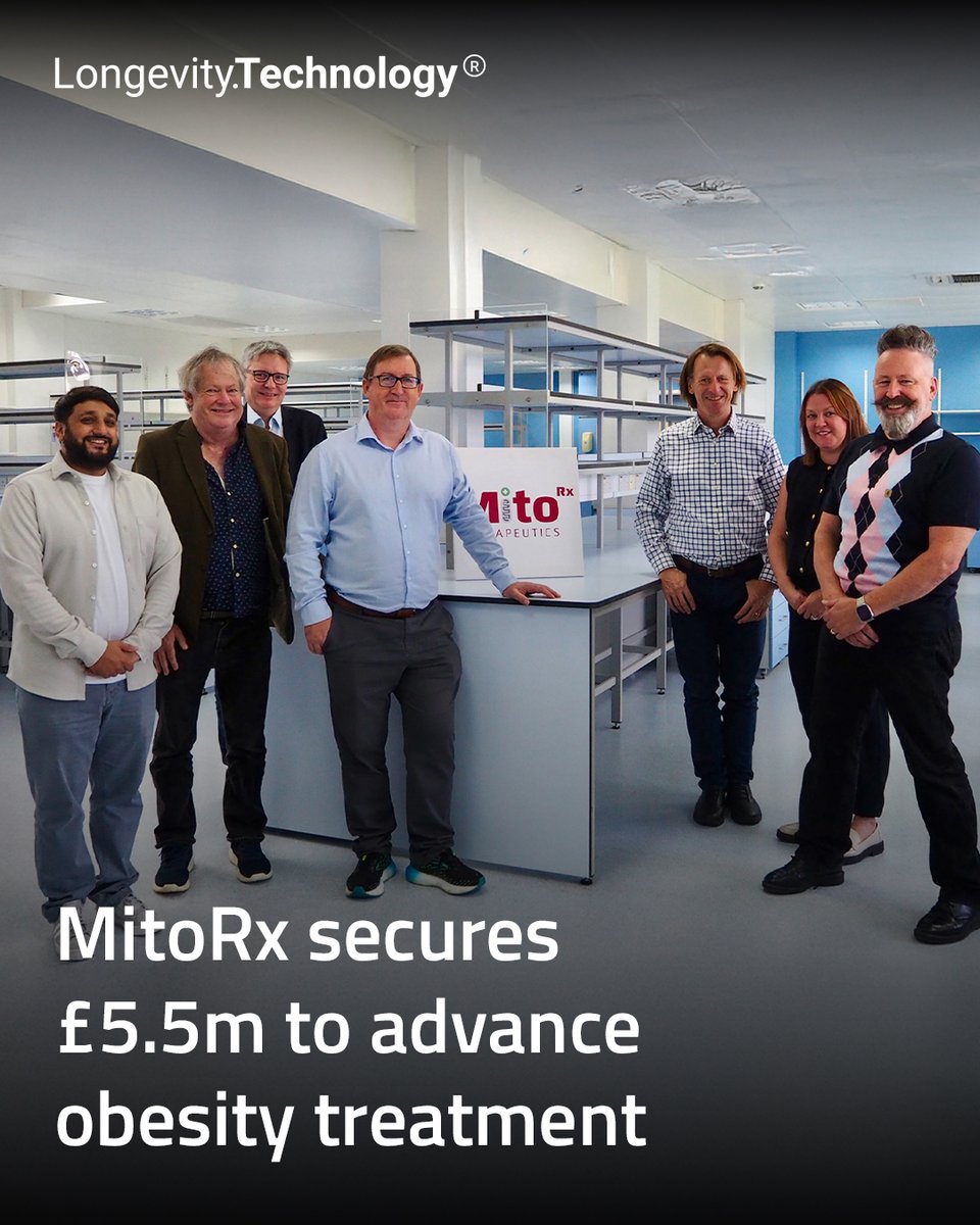 LongevityTech's tweet image. MitoRx raises new funding to advance Myo-004, a first-in-class mitochondrial-targeted obesity treatment that aims to preserve lean mass.

longevity.technology/news/mitorx-se…

#longevity #biotech #obesity #mitochondria #healthtech #innovation #drugdevelopment #metabolism