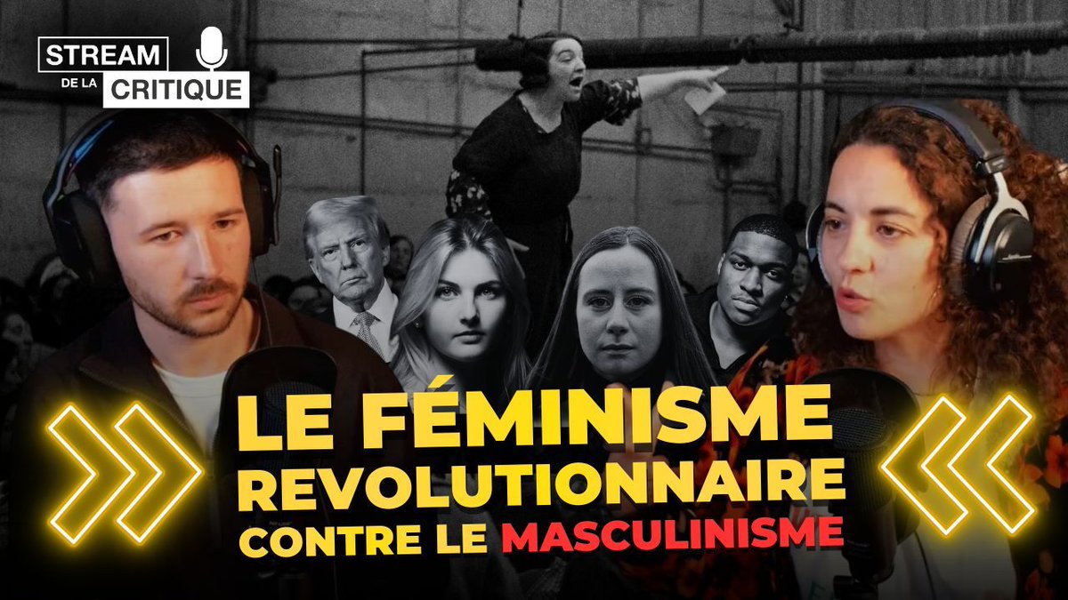 ✊Comment détruire l’offensive masculiniste avec le féminisme marxiste ? | Rediffusion de Stream de la Critique

D’où vient l'offensive contre les droits des femmes et des minorités de genre ? Comment la comprendre et la combattre avec le féminisme marxiste ?