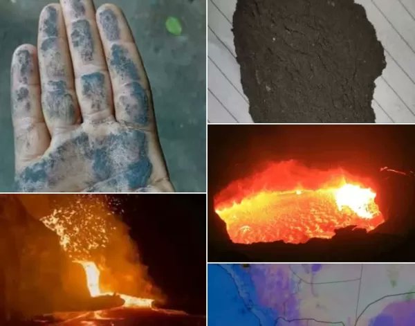 بركان يوم القيامة 🌋 بركان اثيوبيا بحسب بعض المصادر ان البركان ما يزال ثائرا وقد ينفجر مرة اخرى 😱