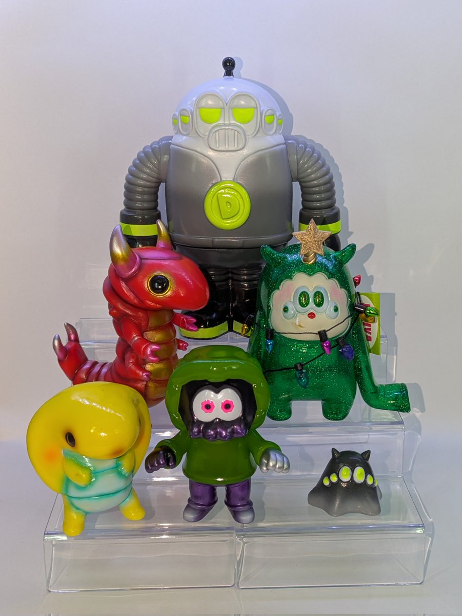 デザフェス62でお迎えした新しいソフビ達〜 @mogworks_