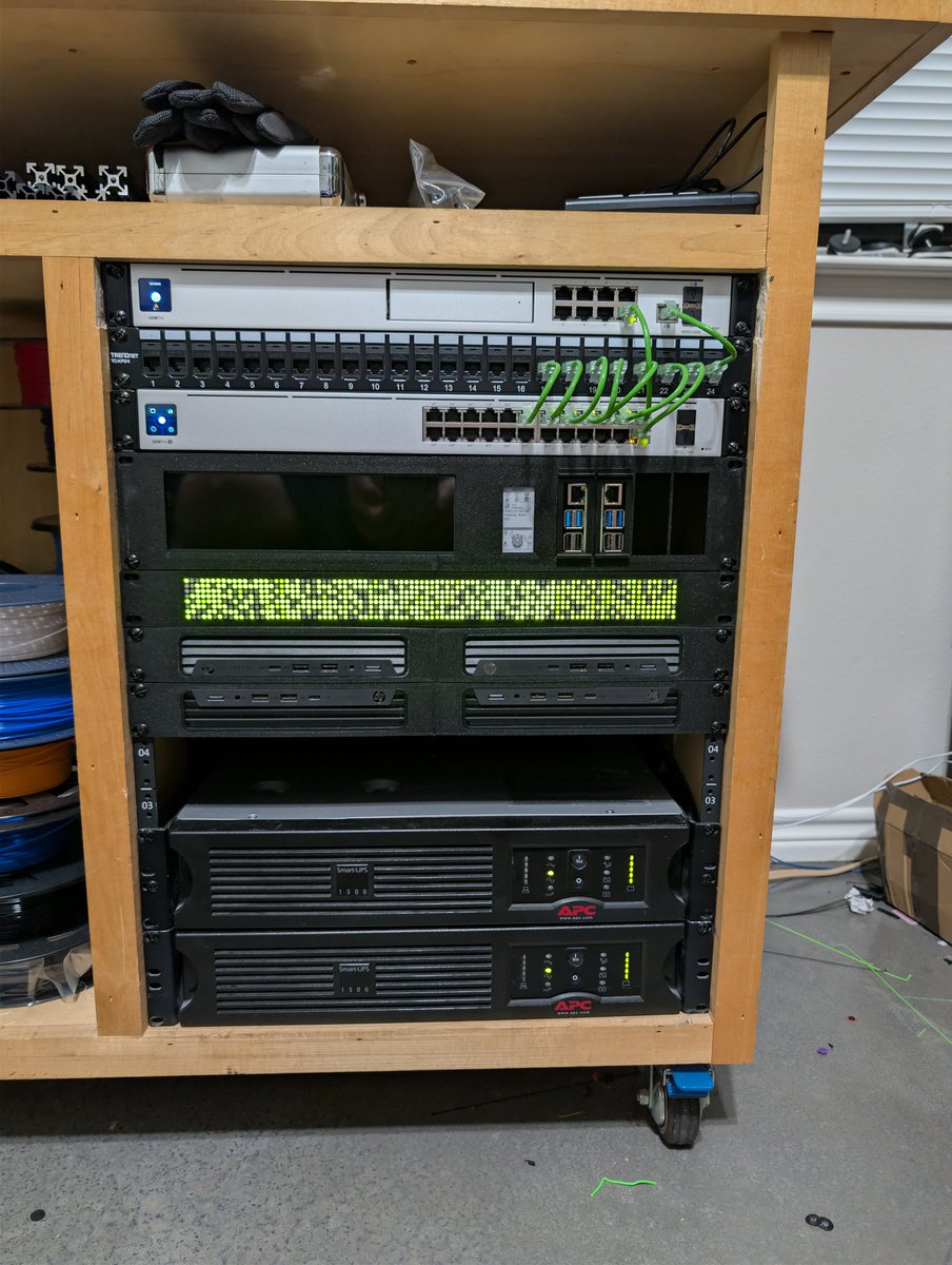 463n7_57's tweet image. Got the #homelab upgrades installed.. still so much to do