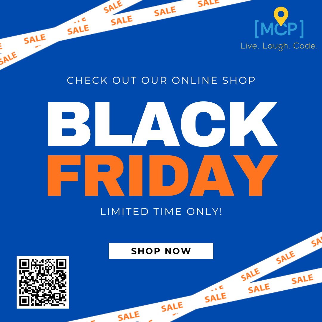 mycodingplace's tweet image. 🖤 Black Friday is here! Grab amazing deals on 3D pens and gift certificates—perfect for sparking creativity this holiday season. Don’t miss out—shop now! ✨- mailchi.mp/1ac272d9c369/h… 
#STEMDeals #BlackFriday #KidsCoding #3DPens #STEMGifts