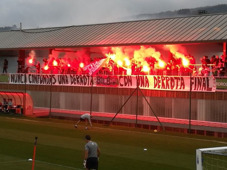 tore_ath's tweet image. Hay que empezar a creer y estar seguros de que está en nuestra mano ganar el partido. Eso le daba el alma que tenía este equipo.
Si confío más reviento.