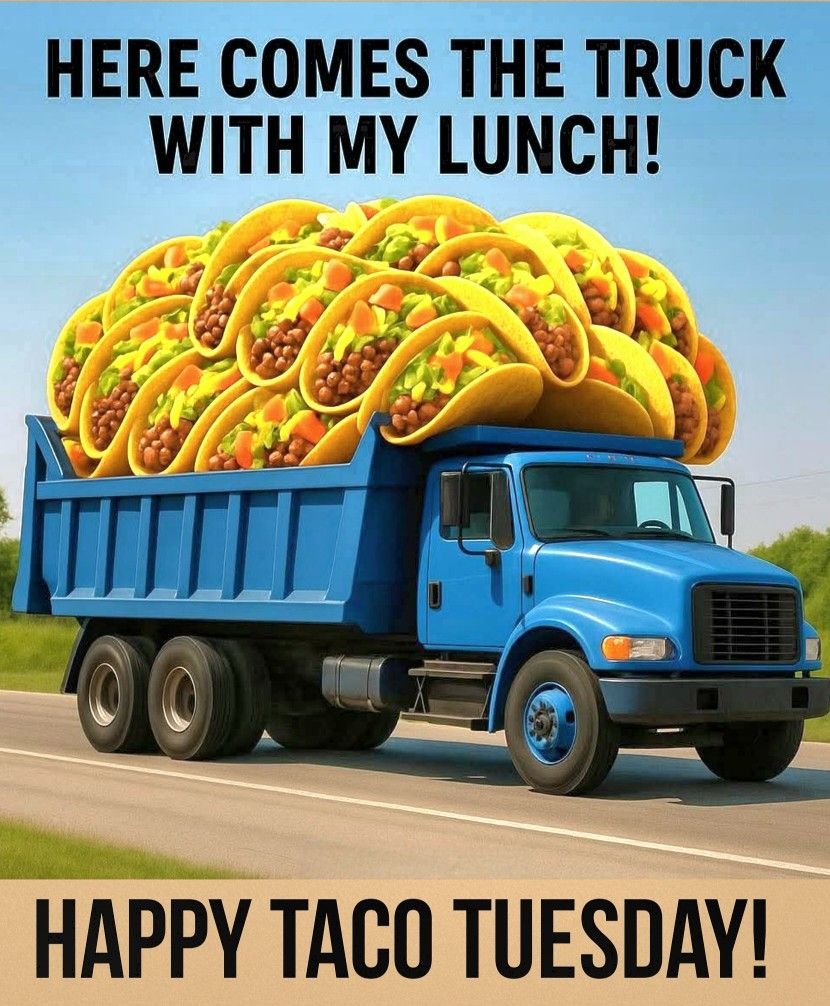 The_Bubbadude's tweet image. It's almost lunch time! Anyone need a delivery?
#TacoTuesday #LunchBreak