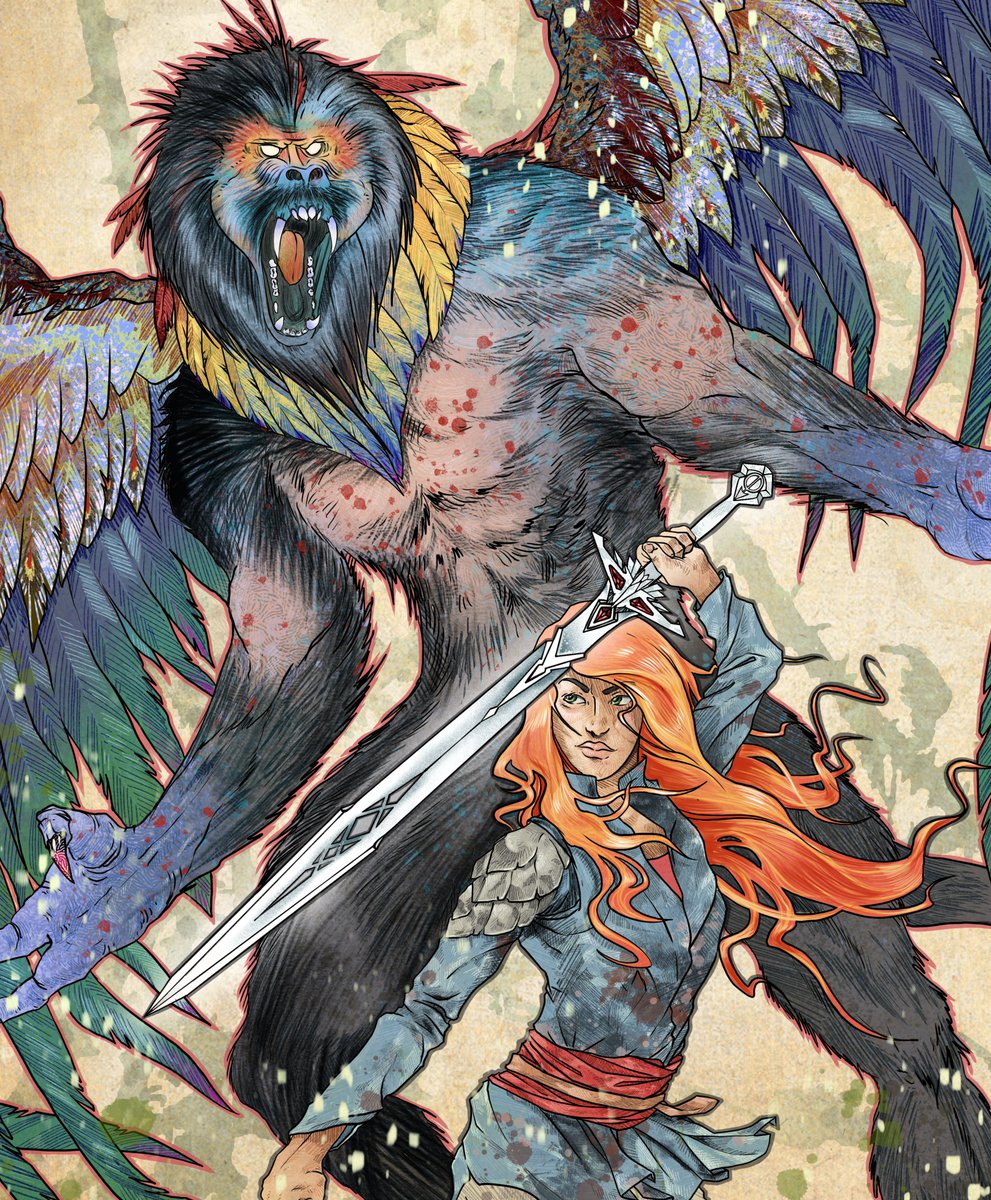 Open the gates to the Broken Lands and step into this fresh take on the Sword &amp; Sorcery genre. The Quickstart for this new roleplaying game is now available as a free download. drivethrurpg.com/es/product/517…