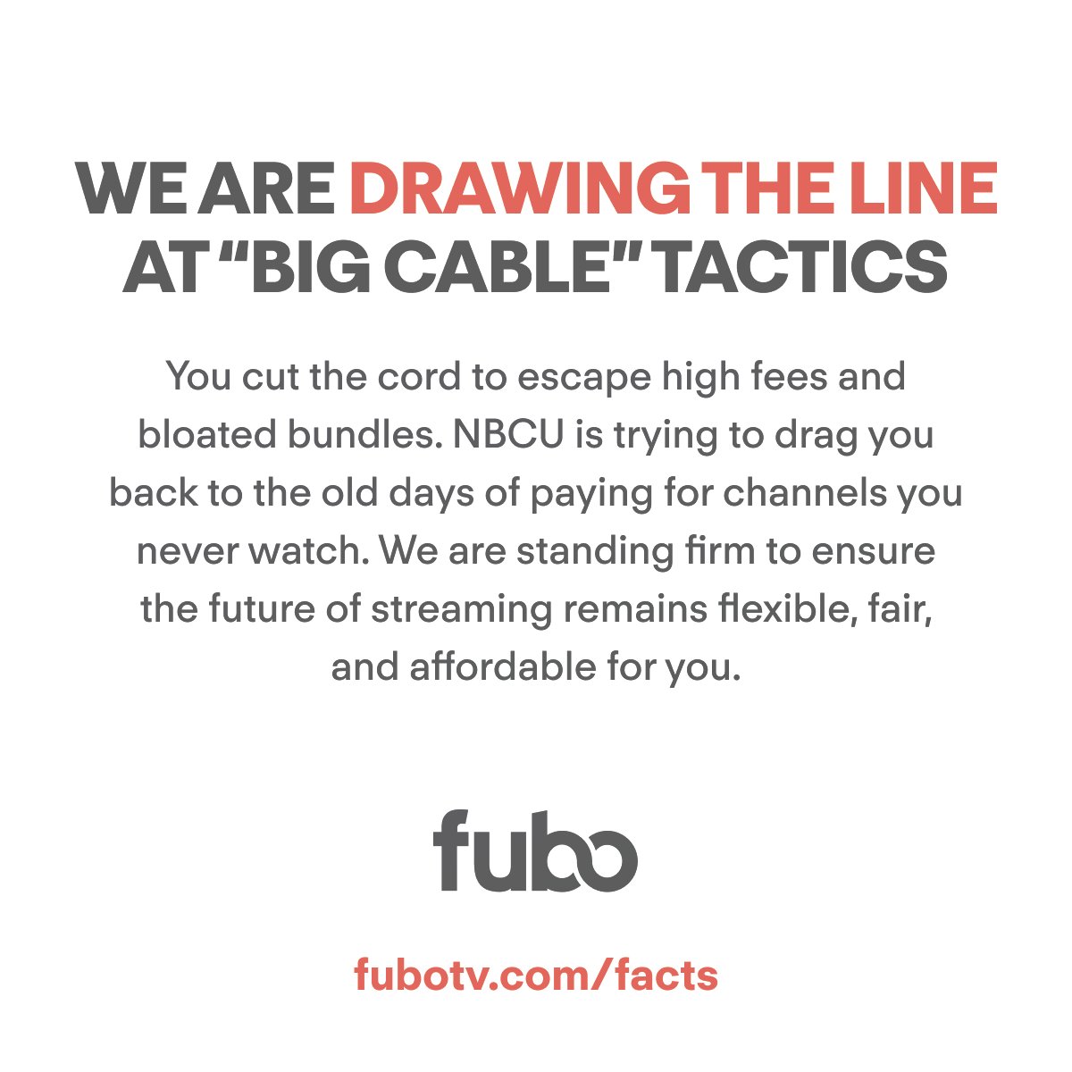 Fubo PR tweet media