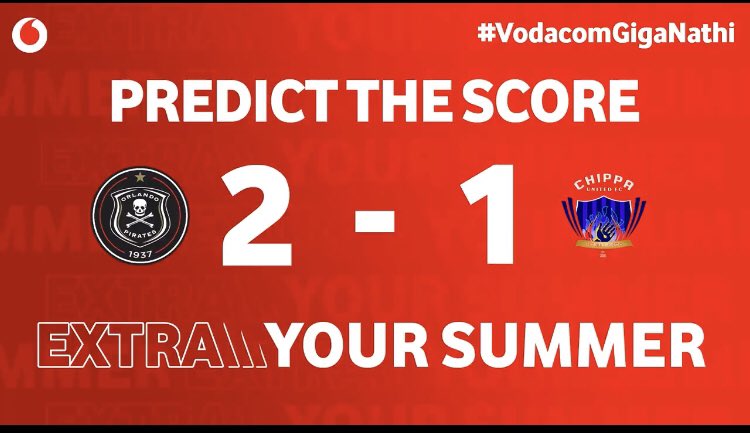 GerelaLe's tweet photo. @orlandopirates @ChippaUnitedFC @Vodacom #VodacomGiganathi https://t.co/QTVIf1jkng
