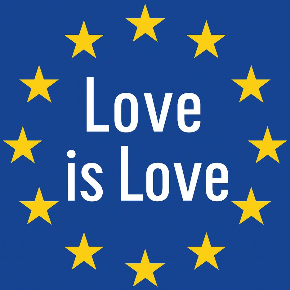 Freedom of movement also means the freedom to love beyond national borders.

The European Court of Justice ruled today: A marriage lawfully concluded in one EU country must be recognised across the Union.

Love in one EU country is love in all. 🌈🇪🇺
